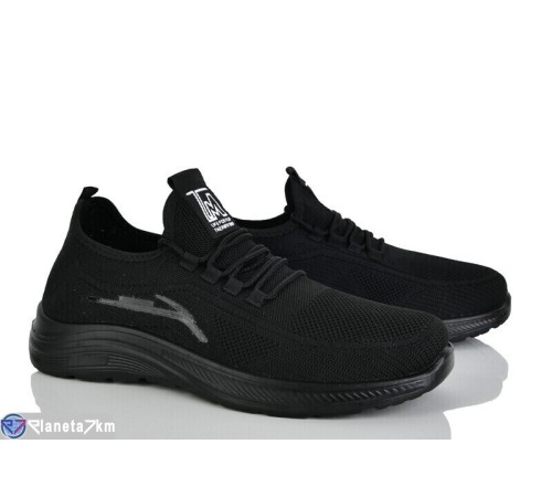 Кросівки чоловічі на весну/осінь (8 пар р.45-48) чорний  "Zorea"