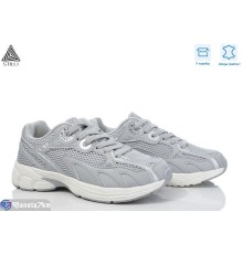 Кросівки жіночі на весну/осінь (8 пар р.36-40) сірий  "STILLI Group"