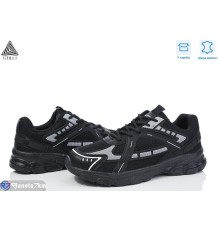 Кросівки жіночі на весну/осінь (8 пар р.36-40) чорний  "STILLI Group"