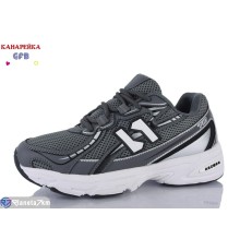 Кросівки жіночі на весну/осінь (8 пар р.36-41) сірий  "GFB-Канарейка"