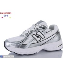 Кросівки жіночі на весну/осінь (8 пар р.36-41) білий  "GFB-Канарейка"