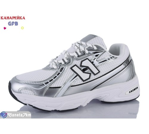 Кросівки жіночі на весну/осінь (8 пар р.36-41) білий  "GFB-Канарейка"