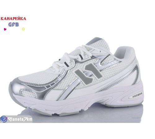 Кросівки жіночі на весну/осінь (8 пар р.36-41) білий  "GFB-Канарейка"