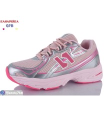 Кросівки жіночі на весну/осінь (8 пар р.36-41) рожевий  "GFB-Канарейка"