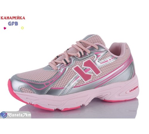 Кросівки жіночі на весну/осінь (8 пар р.36-41) рожевий  "GFB-Канарейка"