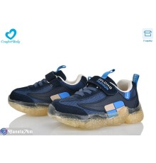 Дитячі кросівки на весну/осінь (7 пар р.26-30) синій  "Comfort-baby"