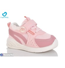 Дитячі кросівки на весну/осінь (7 пар р.21-25) рожевий  "Comfort-baby"