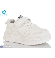 Дитячі кросівки на весну/осінь (7 пар р.22-26) бежевий  "Comfort-baby"