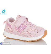 Дитячі кросівки на весну/осінь (7 пар р.26-30) рожевий  "Comfort-baby"