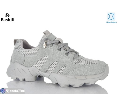 Кросівки жіночі на весну/осінь (8 пар р.36-41) сірий  "Башили"