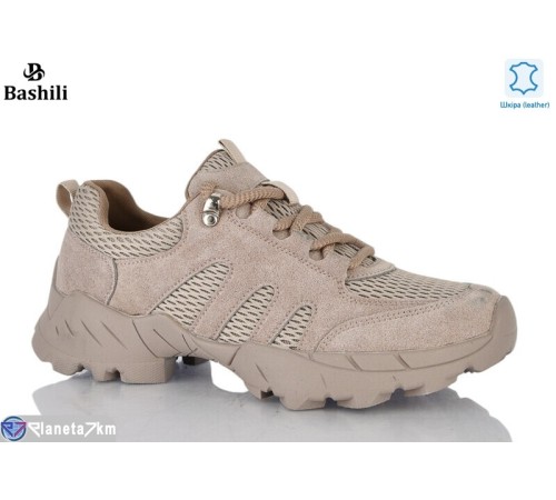 Кросівки жіночі на весну/осінь (8 пар р.36-41) коричневий  "Башили"