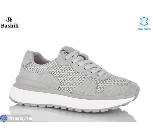 Кросівки жіночі на весну/осінь (8 пар р.36-41) сірий  "Башили"