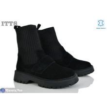 Черевики жіночі на весну/осінь (6 пар р.36-41) чорний  "LOTOS"