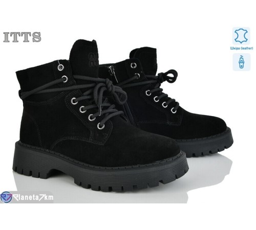 Черевики жіночі на весну/осінь (6 пар р.36-41) чорний  "LOTOS"