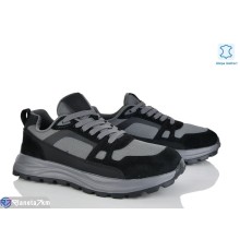 Кросівки чоловічі на весну/осінь (6 пар р.46-48) чорний  "KULIBABA"