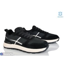 Кросівки чоловічі на весну/осінь (6 пар р.46-48) чорний  "KULIBABA"