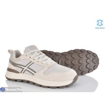 Кросівки чоловічі на весну/осінь (6 пар р.46-48) бежевий  "KULIBABA"