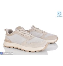 Кросівки чоловічі на весну/осінь (6 пар р.46-48) бежевий  "KULIBABA"