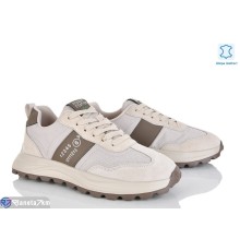 Кросівки чоловічі на весну/осінь (6 пар р.46-48) бежевий  "KULIBABA"