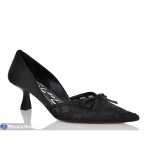 Туфлі жіночі на літо (6 пар р.35-39) чорний  "TETRAST"