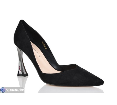 Туфлі жіночі на літо (6 пар р.36-40) чорний  "TETRAST"