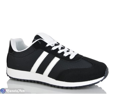 Кросівки жіночі на весну/осінь (8 пар р.36-41) чорний  "Belossa"