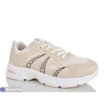 Кросівки жіночі на весну/осінь (8 пар р.36-41) бежевий  "Belossa"