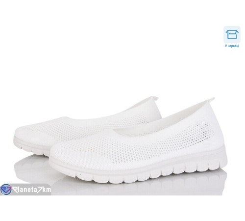 Сліпони жіночі на літо (8 пар р.36-41) білий  "Insect"