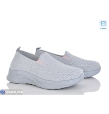 Кросівки жіночі на літо (8 пар р.36-41) сірий  "Insect"