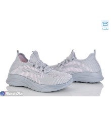 Кросівки жіночі на літо (8 пар р.36-41) сірий  "Insect"