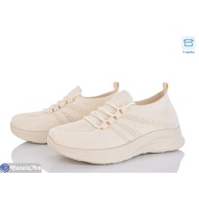 Кросівки жіночі на літо (8 пар р.36-41) бежевий  "Insect"