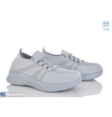 Кросівки жіночі на літо (8 пар р.36-41) сірий  "Insect"