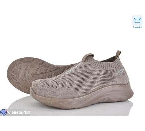 Кросівки жіночі на літо (8 пар р.36-41) коричневий  "Insect"