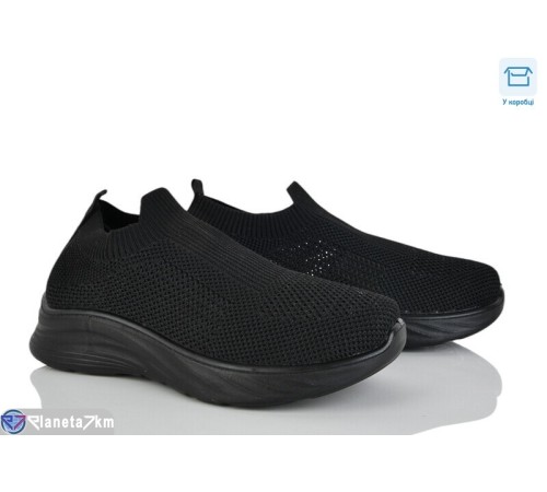 Кросівки жіночі на літо (8 пар р.36-41) чорний  "Insect"