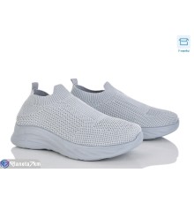 Кросівки жіночі на літо (8 пар р.36-41) сірий  "Insect"