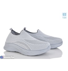 Кросівки жіночі на літо (8 пар р.36-41) сірий  "Insect"