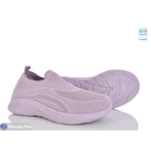 Кросівки жіночі на літо (8 пар р.36-41) фіолетовий  "Insect"