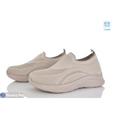 Кросівки жіночі на літо (8 пар р.36-41) бежевий  "Insect"