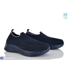 Кросівки жіночі на літо (8 пар р.36-41) синій  "Insect"