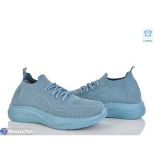 Кросівки жіночі на літо (8 пар р.36-41) синій  "Insect"