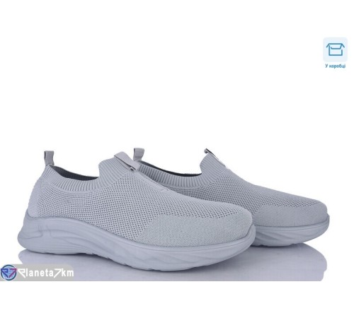 Кросівки чоловічі на літо (8 пар р.40-45) сірий  "Insect"