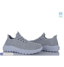 Кросівки чоловічі на літо (8 пар р.40-45) сірий  "Insect"