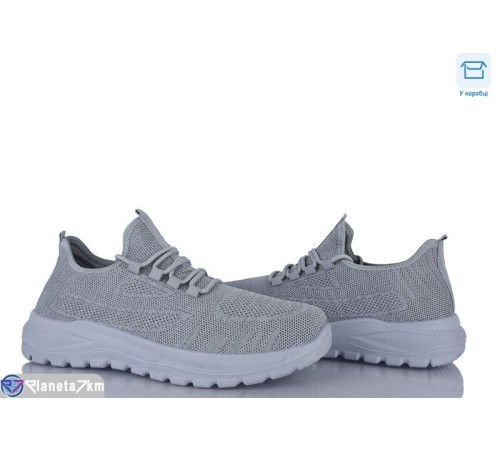 Кросівки чоловічі на літо (8 пар р.40-45) сірий  "Insect"