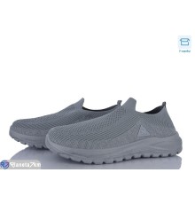 Кросівки чоловічі на літо (8 пар р.40-45) сірий  "Insect"