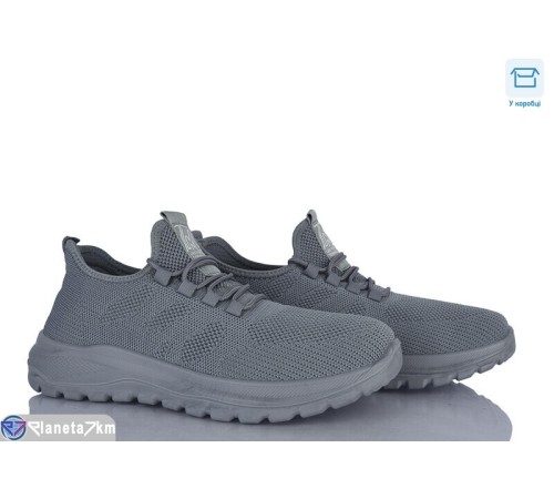 Кросівки чоловічі на літо (8 пар р.40-45) сірий  "Insect"