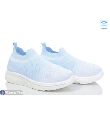 Кросівки жіночі на літо (8 пар р.36-41) блакитний  "Insect"