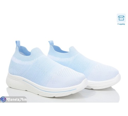 Кросівки жіночі на літо (8 пар р.36-41) блакитний  "Insect"