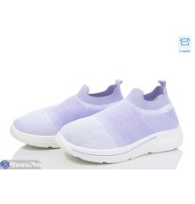 Кросівки жіночі на літо (8 пар р.36-41) фіолетовий  "Insect"