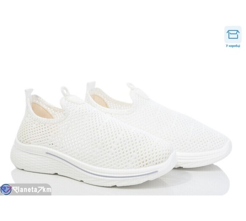 Кросівки жіночі на літо (8 пар р.36-41) білий  "Insect"