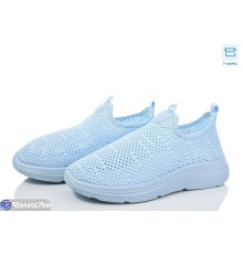 Кросівки жіночі на літо (8 пар р.36-41) блакитний  "Insect"